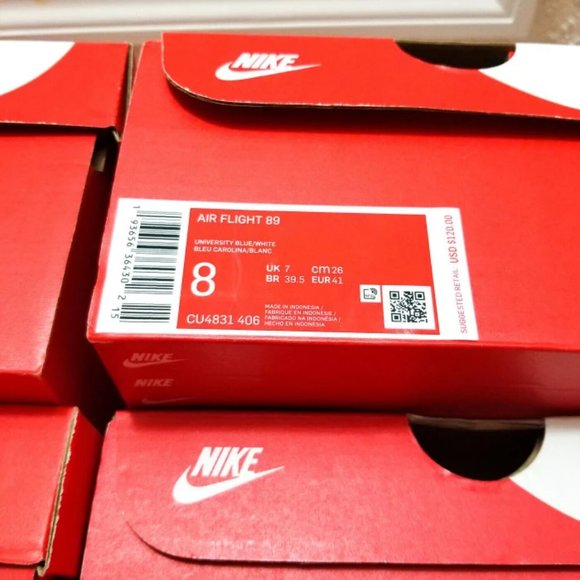 Nike Air Flight 89 Chicago All Star 2020 Blue Red - Picture 3 of 9